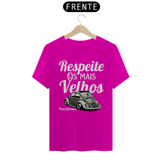 Nome do produto Camiseta Quality Masculina - Respeite os Mais Velhos -
