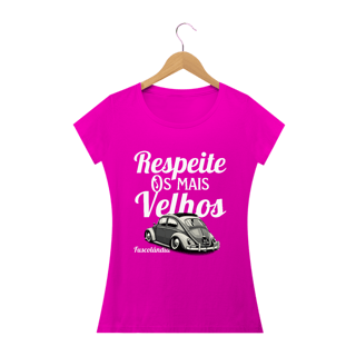 Nome do produto Camiseta Feminina Baby Long Quality - Respeite Os Mais Velhos -