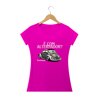 Nome do produto Camiseta Feminina Baby Long Quality - É Com Alternador?