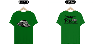 Nome do produto Camiseta Masculina Quality - Meu Carro é Antigo - Estampa Frente e Costas