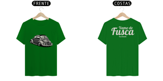 Nome do produto Camiseta Masculina Quality - Vamo de Fusca