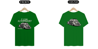 Nome do produto Camiseta Quality Masculina - É Com Alternador? - Estampa Frente E Costas
