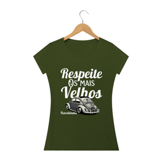 Nome do produto Camiseta Feminina Baby Long Quality - Respeite Os Mais Velhos -