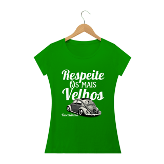 Nome do produto Camiseta Feminina Baby Long Quality - Respeite Os Mais Velhos -