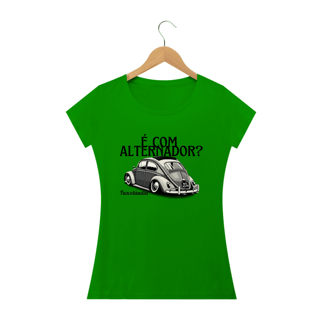Nome do produto Camiseta Feminina Baby Long Quality - É Com Alternador? -