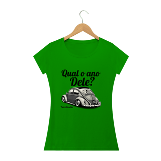 Nome do produto Camiseta Feminina Baby Long Quality - Qual o Ano Dele? -