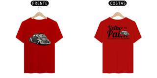 Nome do produto Camiseta Masculina Quality - Meu Carro é Antigo - Estampa Frente e Costas