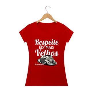 Nome do produto Camiseta Feminina Baby Long Quality - Respeite Os Mais Velhos -