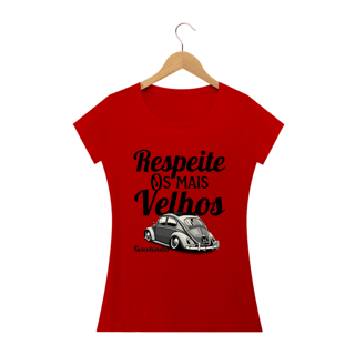 Nome do produto Camiseta Feminina Baby Long Quality - Respeite Os Mais Velhos