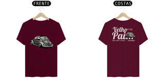 Nome do produto Camiseta Quality Masculina - Meu Carro É Antigo - Estampa Frente E Costas