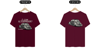 Nome do produto Camiseta Quality Masculina - É Com Alternador? - Estampa Frente E Costas