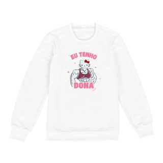 Nome do produto Moletom Hello Kitty | EU TENHO DONA ✨