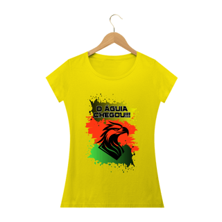 Nome do produto CAMISETA ELEGANCE FEMININA O ÁGUIA CHEGOU