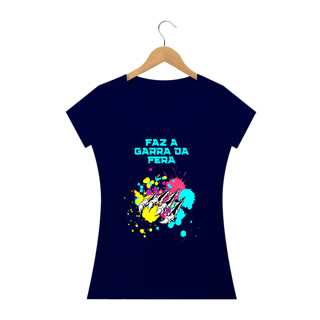 Nome do produto CAMISETA ELEGANCE FEMININA GARRA DA FERA