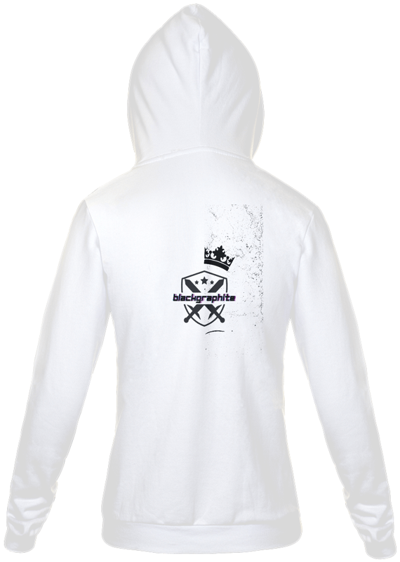 MOLETOM COM ZIPER UNISSEX ELEGANCE BLACKGRAPHITE