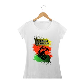 Nome do produto CAMISETA ELEGANCE FEMININA O ÁGUIA CHEGOU