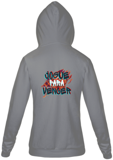 Nome do produto MOLETOM COM ZIPER UNISSEX ELEGANCE JOGUE PARA VENCER