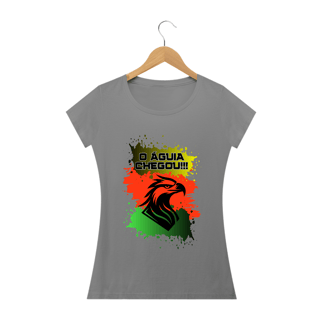 Nome do produto CAMISETA ELEGANCE FEMININA O ÁGUIA CHEGOU