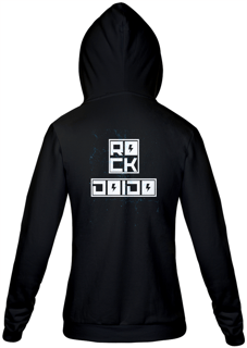 MOLETOM COM ZIPER UNISSEX ELEGANCE ROCK DOIDO