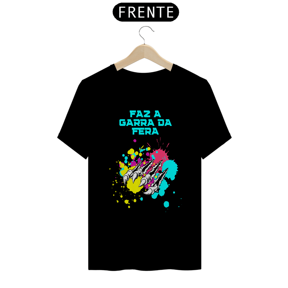 Nome do produto: CAMISETA ELEGANCE GARRA DA FERA