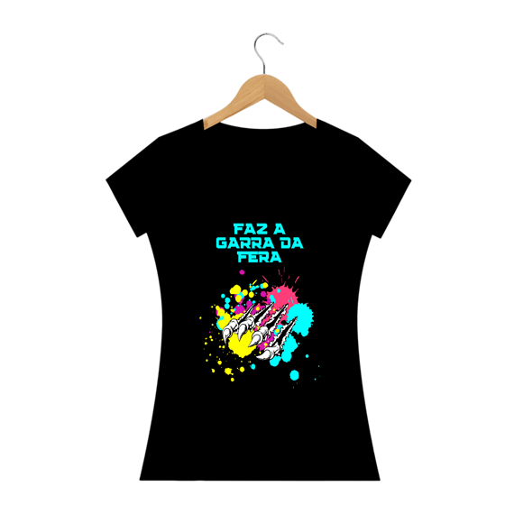 CAMISETA ELEGANCE FEMININA GARRA DA FERA