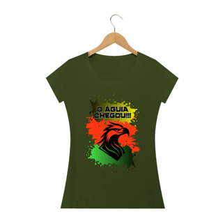 Nome do produto CAMISETA ELEGANCE FEMININA O ÁGUIA CHEGOU