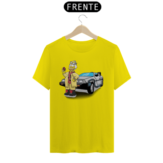 Nome do produto camisa Premium homer Simpson de volta para o futuro  