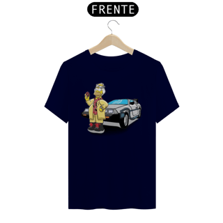 Nome do produto camisa Premium homer Simpson de volta para o futuro  