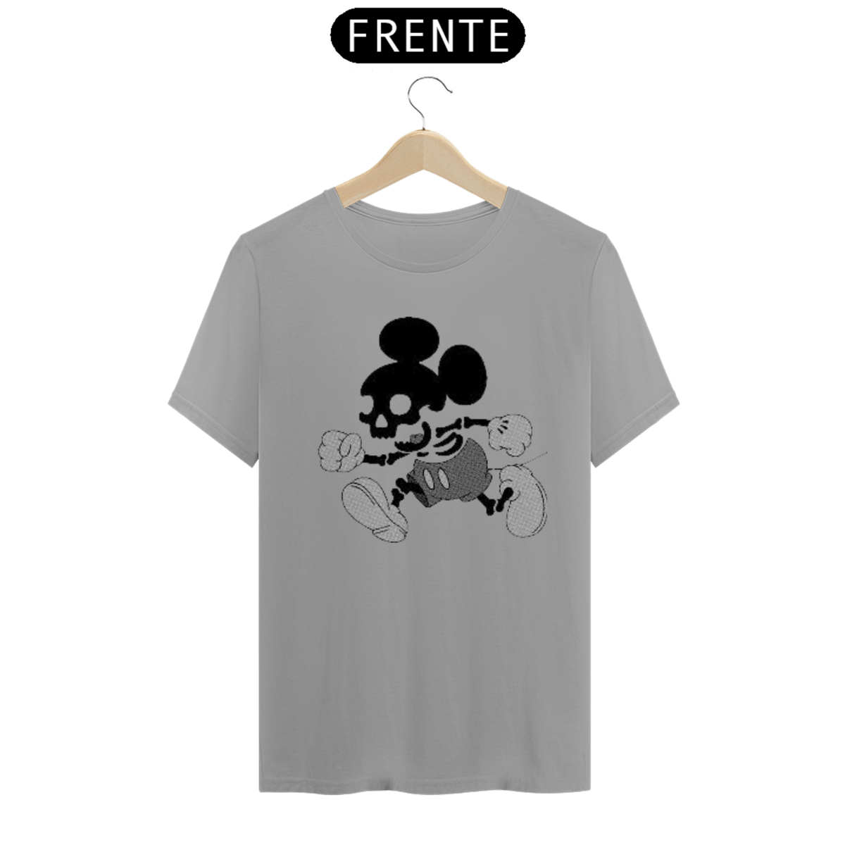 Nome do produto: camisa Mickey esqueleto