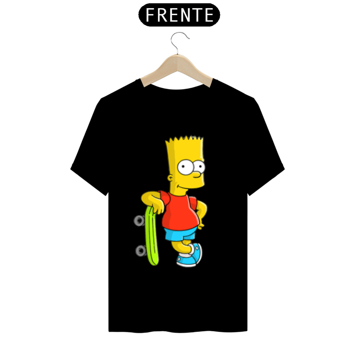 Nome do produto: camisa Bart Simpsons 