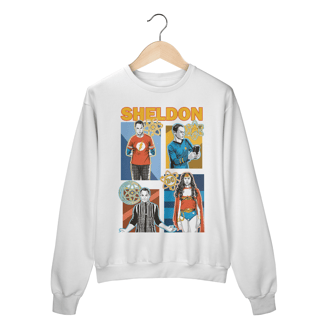 Nome do produto Moletom Sheldon - The Big Bang Theory