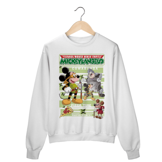 Nome do produto Moletom Mickeylangelo (Tartarugas Ninja)