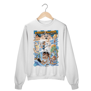 Nome do produto Moletom Street Fighter Cartoon