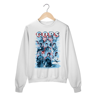 Nome do produto Moletom Policiais do Cinema - Cops