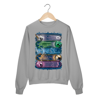 Nome do produto Moletom Cavaleiros do Zodíaco (Capacetes)