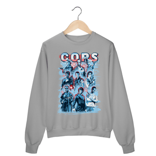 Nome do produto Moletom Policiais do Cinema - Cops