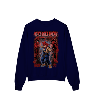 Nome do produto Moletom Gokuma (Goku + Akuma)