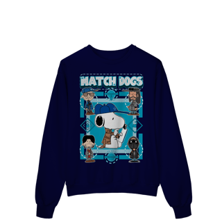 Nome do produto Moletom Watch Dogs (Snoopy Style)