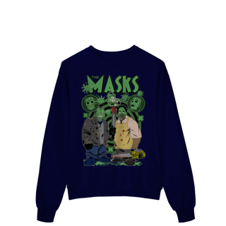 Nome do produto Moletom The Masks (Terror)