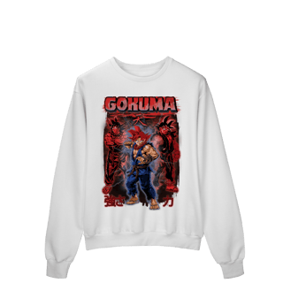 Nome do produto Moletom Gokuma (Goku + Akuma)