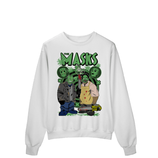 Nome do produto Moletom The Masks (Terror)