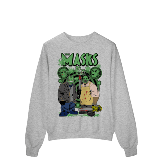 Nome do produto Moletom The Masks (Terror)