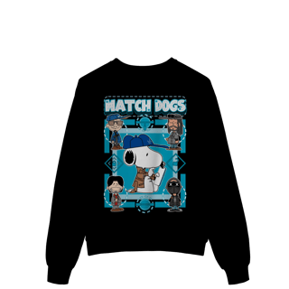 Nome do produto Moletom Watch Dogs (Snoopy Style)