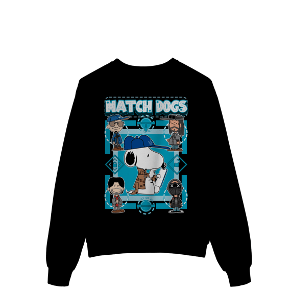 Moletom Watch Dogs (Snoopy Style)