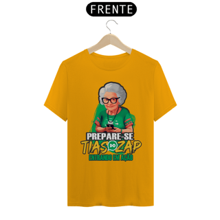 Nome do produto Camiseta Tias do Zap   ®