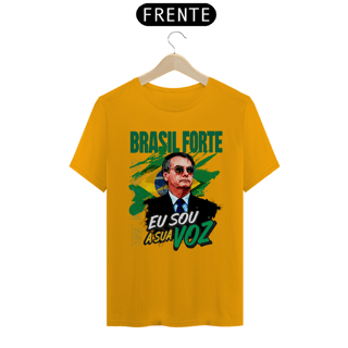 Nome do produto Camisa - Brasil Forte  eu sou a sua Voz 