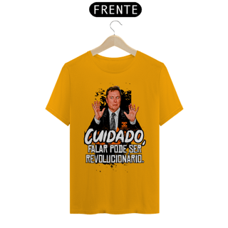 Nome do produto Camisa - Cuidado falar pode ser Revolucionário- Elon Musk