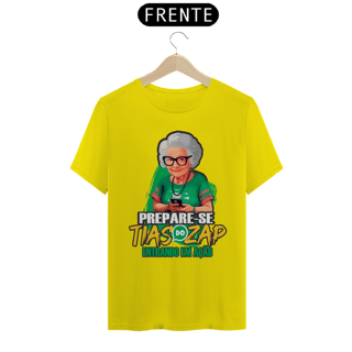 Nome do produto Camiseta Tias do Zap   ®