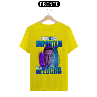 Nome do produto Camisa- Elon Musk - Principios 