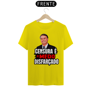 Nome do produto Camisa - Censura é Medo Disfarçado